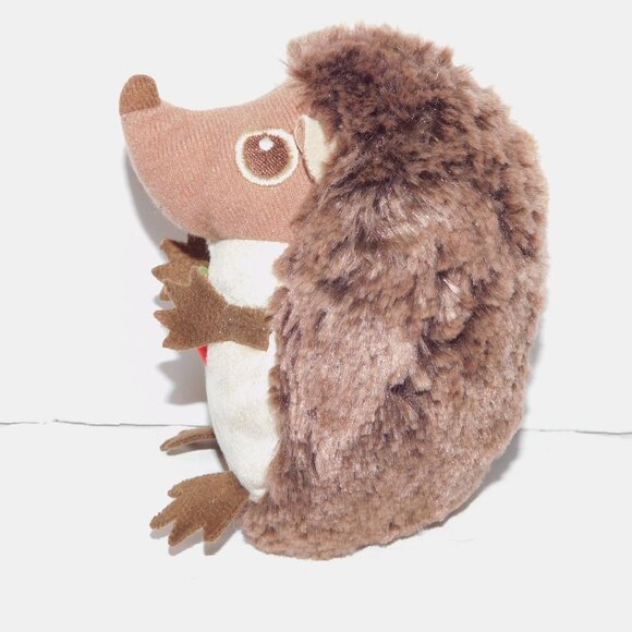 IKEA Hedgehog Vandring Igelkott 5" Small Strawberry Squeaker Plush stuffed Toy - Picture 4 of 5